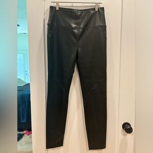 David Lerner Faux Leather Pants - size large